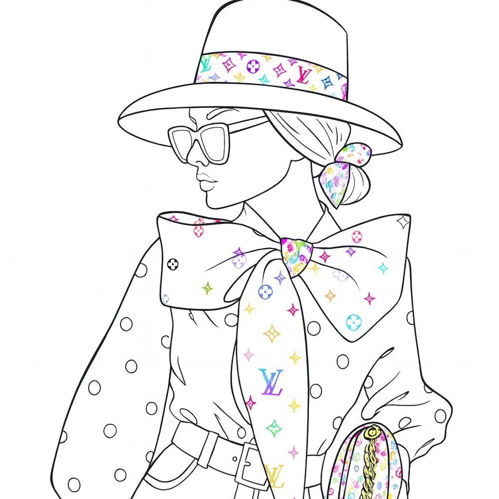 Multi-Color Louis Vuitton Washi Tape - Picture 2 of 5